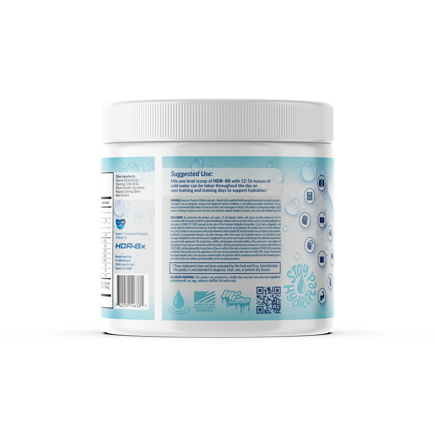 HDR-8x Rapid Hydration