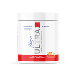 Supplement container labeled 'Ultra' on a white background